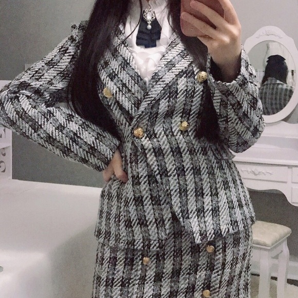 Plaid blazer - Picture 3 of 3